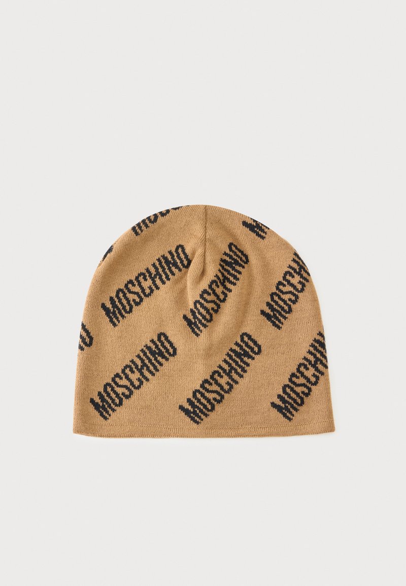 MOSCHINO BEANIE UNISEX - Bonnet - camel
