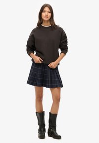 Superdry VINTAGE  - A-Linien-Rock - vintage navy check