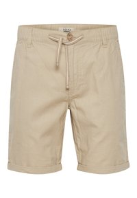 BHLENNO LINEN MIX - Shorts - chalk stone