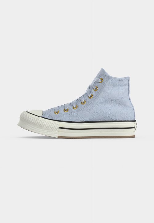 Converse CHUCK TAYLOR ALL STAR LIFT PLATFORM LACE UNISEX - High-top trainers - almost lavender/gold-coloured — foto 2