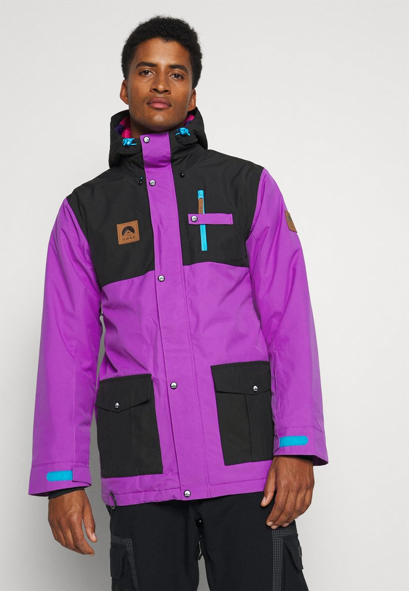 OOSC YEH MAN JACKET Ski jacket purple/black/purple Zalando.de