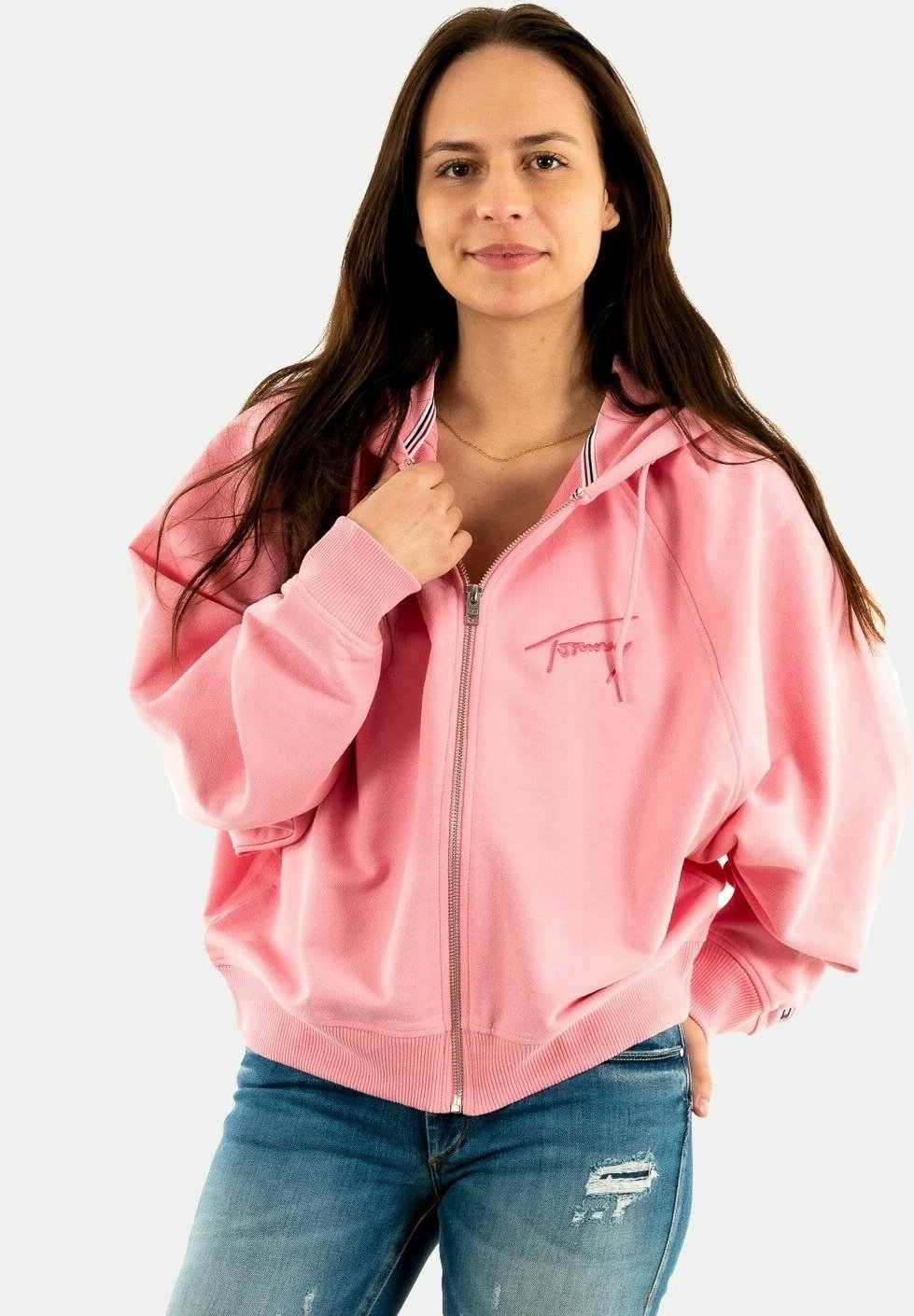 Tommy Hilfiger Sudadera con cremallera - rose/rosa - Zalando.es