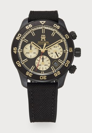 Kronografklokke - black/gold-coloured