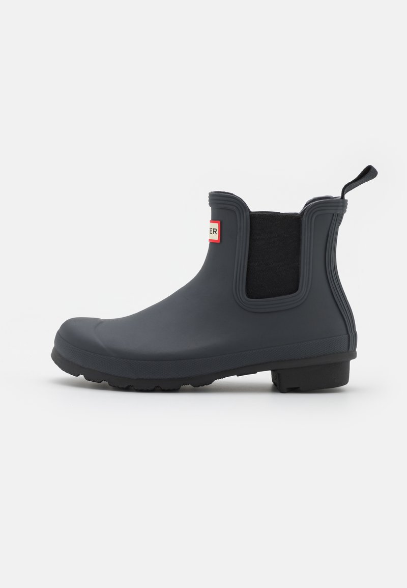 hunter chelsea boots black ice