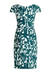 Vera Mont Etuikleid - cream dark green