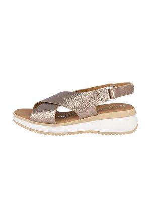 Oh! My Sandals Sandalias de cuña - cava