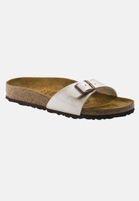 Birkenstock MADRID BF REGULAR - Sandalen - graceful pearl white