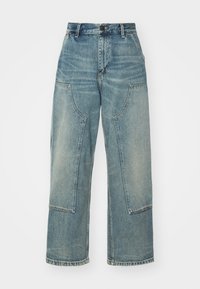 BRANDON DOUBLE KNEE PANT SMITH  - Džíny Relaxed Fit - light-blue denim