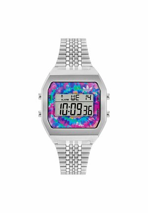 DIGITAL TWO - Reloj digital - silver tone