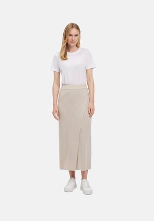 FALKE, Basic Apparel - Wrap skirt - linen mel