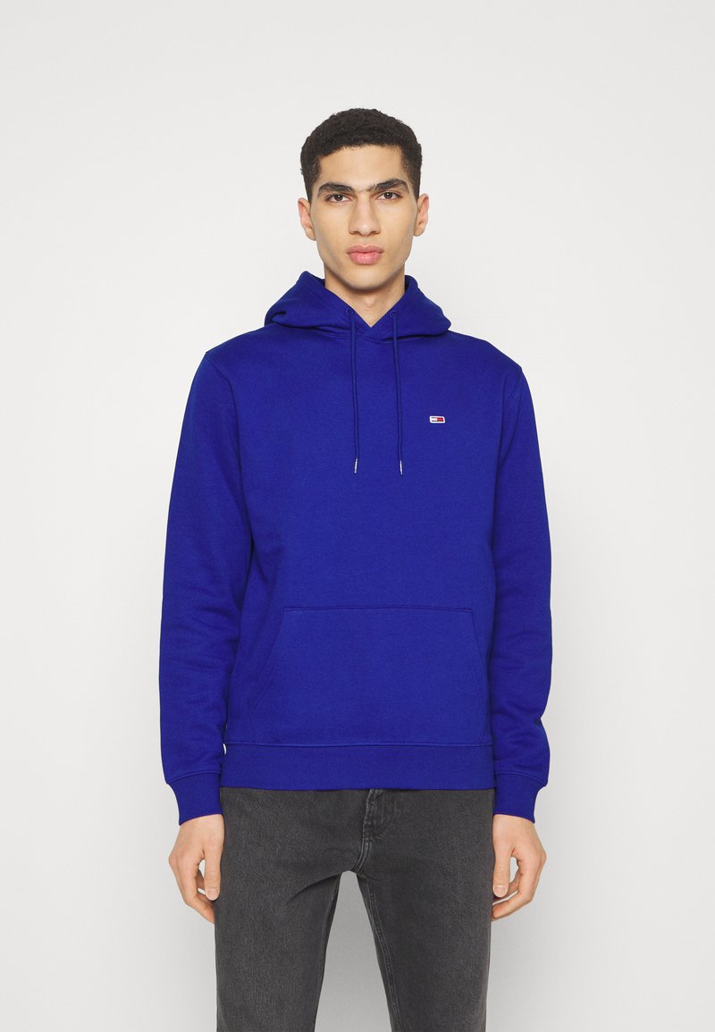 Tommy Jeans REGULAR HOODIE UNISEX - Felpa - navy voyage