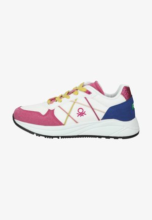 Sneakersy niskie - white fucsia