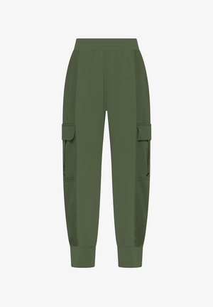 Deha, CARGO TROUSERS - TROUSERS - Cargo trousers - green