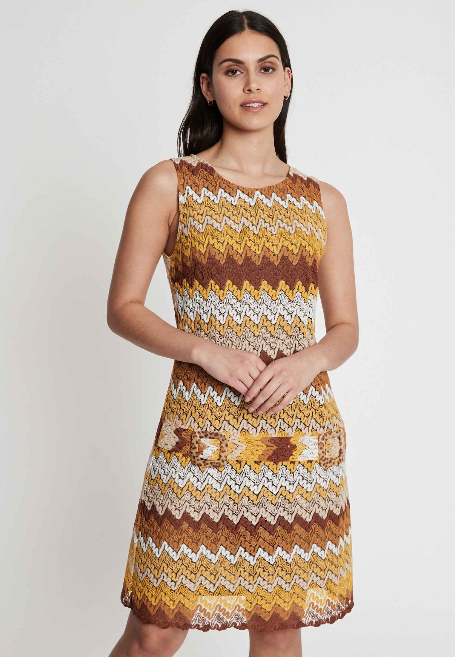 Ana Alcazar Strickkleid - mehrfarbig - Zalando.de