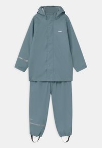 CeLaVi - BASIC RAINWEAR UNISEX SET - Pantaloni impermeabili - smoked blue Immagine in miniatura 1