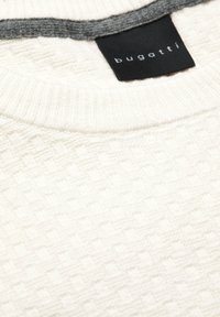 bugatti COTTON-CASHMERE - Strickpullover - ecru