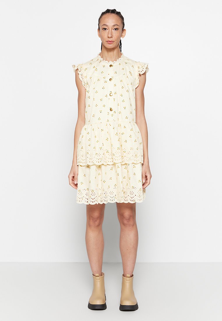 Coach Jurk lichtgeel Coach Jurk lichtgeel