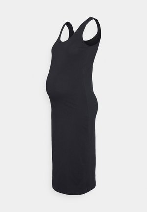 MLSIA MIDI DRESS - Sukienka z dżerseju - black