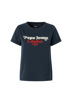 Pepe Jeans Majica kratkih rukava s printom - dulwich blue