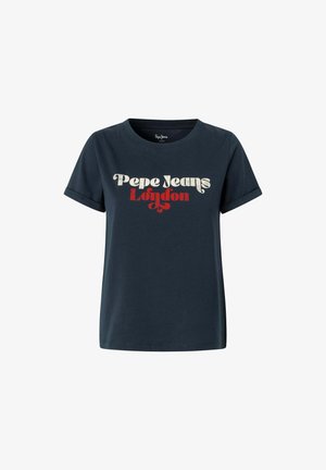 Pepe Jeans Camiseta estampada - dulwich blue