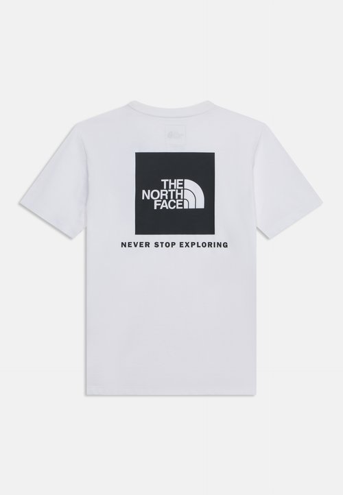 The North Face TEEN EVOLUTION BOX UNISEX - Print T-shirt - white — photo 2