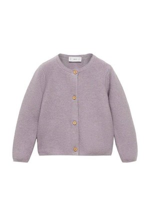 BUTTON - Cardigan - light pastel purple