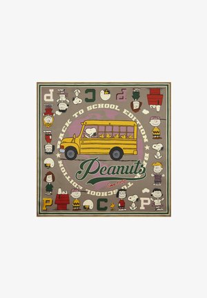 Codello, PRINTED NICKI PEANUTS BACK TO SCHOO - Halsdoek - beige