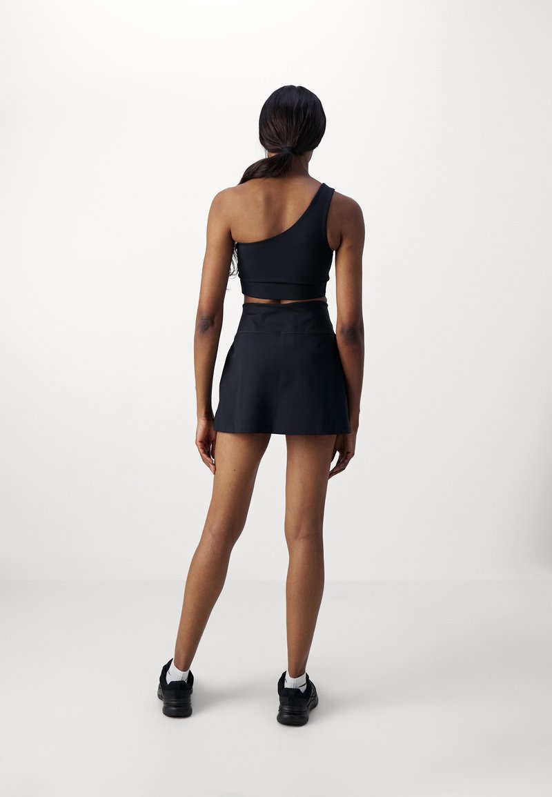strapless open back dress One Shoulder Padded Sports Bra