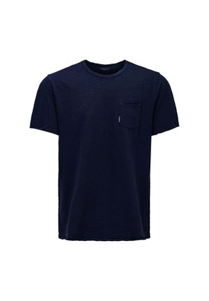 Salsa Jeans, T-Shirt basic - blau