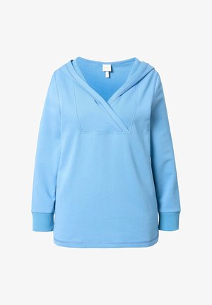 Ulla Popken, COLLAR - Hoodie - sky blue