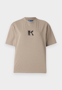 K LOGO - Navadna majica - desert taupe