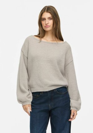 Noisy May, JUMPER NMBELLIS BOATNECK - Pullover - moon rock