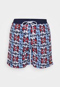BLOCK SWIM  - Plavecké šortky  - red/blue