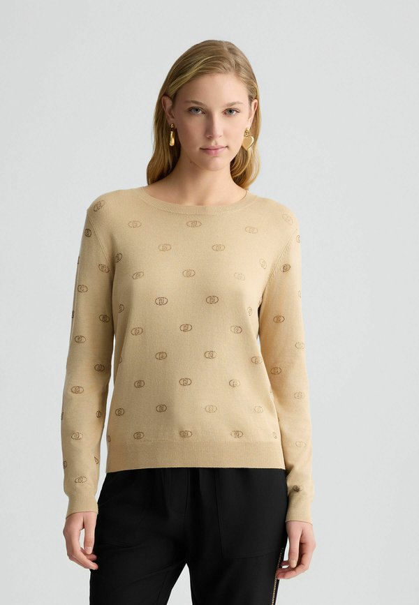 Strickpullover - sand