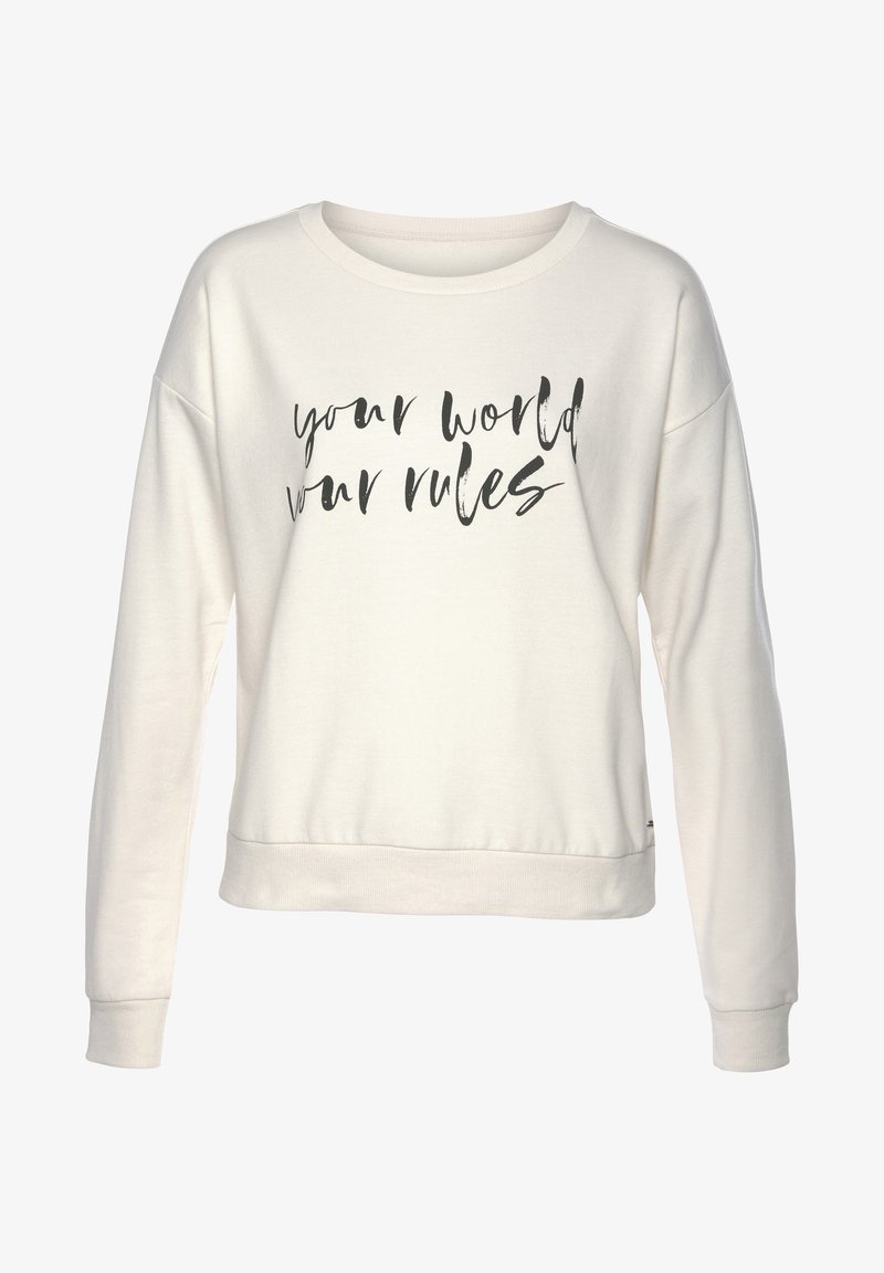 LASCANA Sweatshirt - ecru
