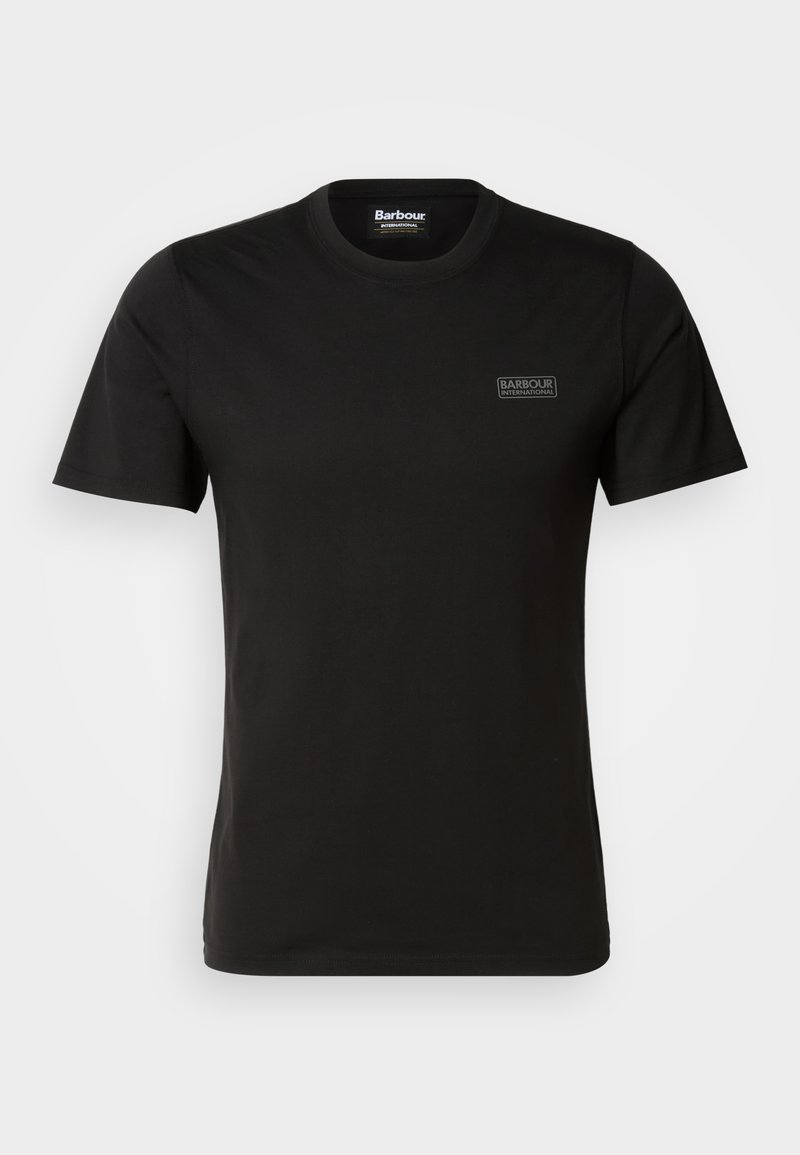 Barbour International T-shirt basic zwart