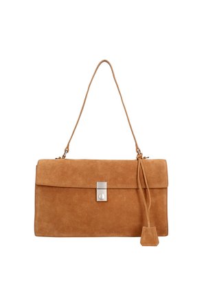 SHOULDER - Handtas - cognac
