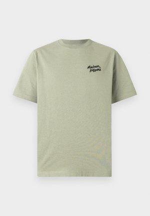 Maison Kitsuné HANDWRITING COMFORT TEE - Navadna majica - laurel green