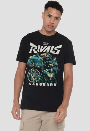 RIVALS TREND - Print T-shirt - black