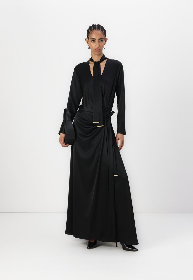 guess long black dress Buy Guess Drew Knitted Long Sleeve Bodycon 100% Cotton Black Dress from Next USA