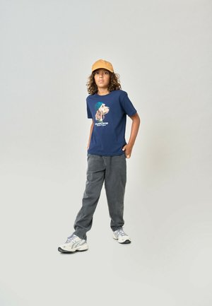 DEELUXE, DEELUXE ORIGINAL T-SHIRT DOOD - T-shirt print - marineblau