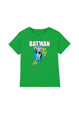 Cotton Soul, BATMAN BATMAN SHAMROCK CHARACTER UNISEX - Print T-shirt - dark green