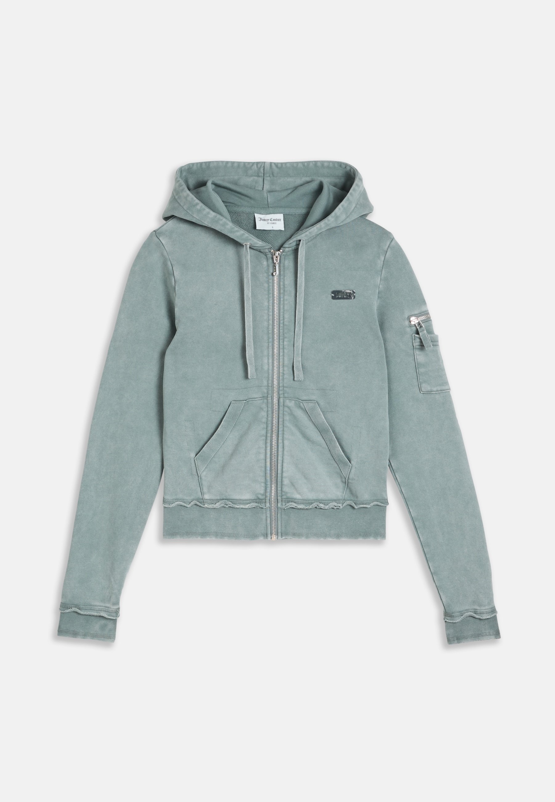 juicy Women's Brown with Red Stripe Velour Hoodie – Juicy Couture UK