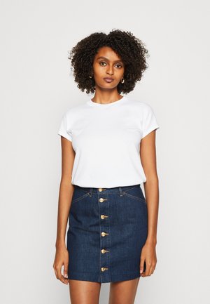 Marc O'Polo DENIM SHORTSLEEVE ROUNDNECK SLIM FIT - T-Shirt basic ...