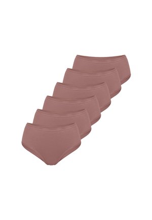6ER PACK GO DAILY MIDI - Briefs - cacao