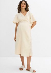 bonprix 2-IN-1 UMSTANDS- UND STILL - Vestito casual - beige