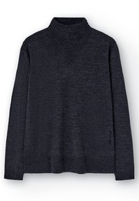 ADOLFO DOMINGUEZ Stickad tröja - dark blue