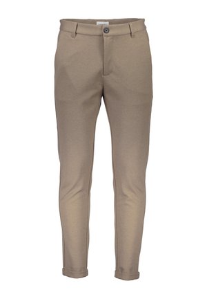 Lindbergh SUPERFLEX CROPPED  - Chinos tipa bikses - sand mix