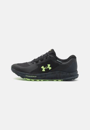 Under Armour BANDIT TRAIL 3 - Trail running shoes - black/anthracite/morph green