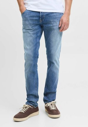 JJIGLENN JJCOLE  - Jeans Tapered Fit - blue denim